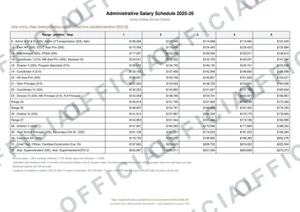 Irvine Unified School District 25-26 2026-27 calendar