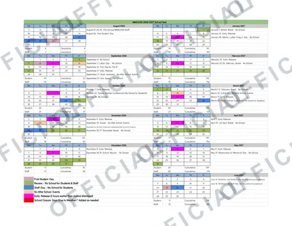 MMUUSD 2026-27 calendar