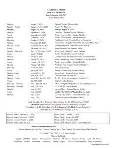 st johns fl school calendar 24-25