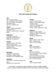 muscogee school calendar ga 25-26