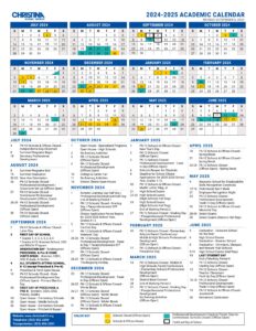 CHRISTINA SCHOOL DISTRICT CALENDAR 24-25