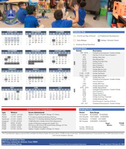 Somerset Academy texas calendar 24-25
