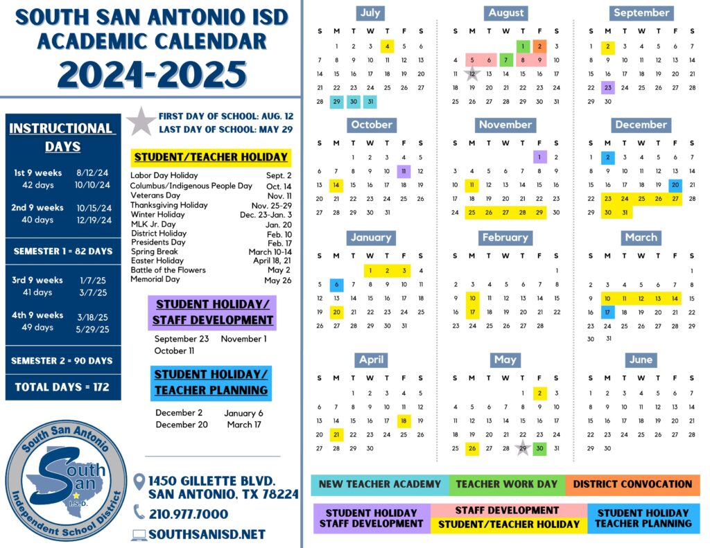 SOUTH SAN ANTONIO isd 24-25
