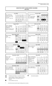 HAMILTON COUNTY FL SCHOOLS CALENDAR 24-25