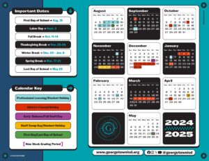 GEORGETOWN ISD SCHOOL CALENDAR 24-25