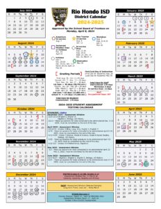 rio hondo rhisd school calendar