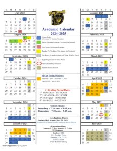 DANBURY ISD SCHOOL CALENDAR 24-25