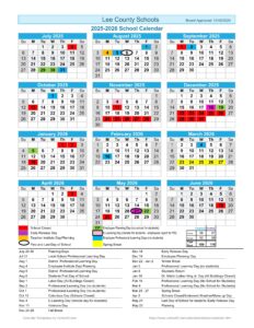 lee county al school calendar 25-26
