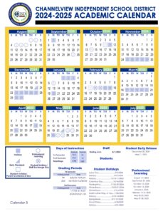 channelview academic calendar 24-25