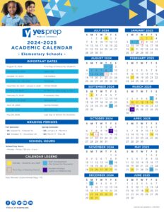 yes prep public schools calendar 24-25