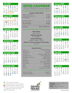 Grand Prairie Independent School District 25-26