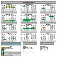 CARROLL ISD school Calendar 25-26