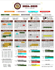donna isd school calendar 24-25