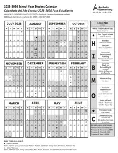 ANAHEIM ELEMENTARY SCHOOL DISTRICT 25-26