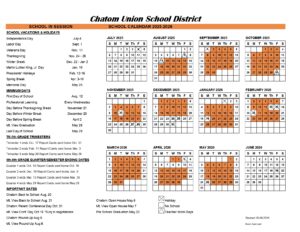 Chatom Union School District 25-26