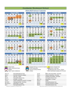 GOODWATER CALENDAR 24-25