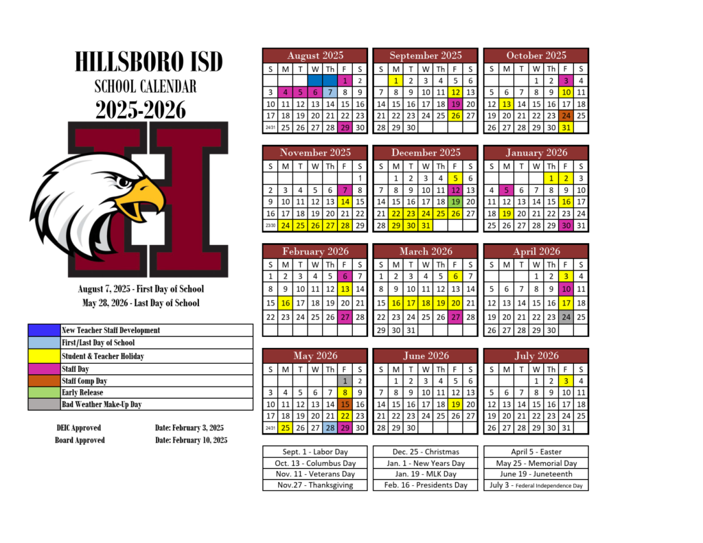 HILLSBORO ISD