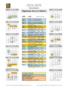 Highlands School District 24-25