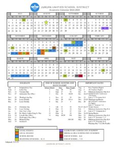 JURUPA UNIFIED SCHOOL DISTRICT Schools Calendar (1)