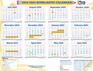 LAREDO ISD School Calendar 24-25 [PDF]