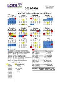 LODI UNIFIED SCHOOL DISTRICT