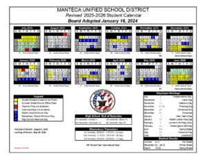 Manteca Unified School District 25-26