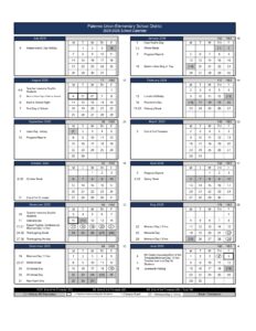 Palermo Union Elementary CALENDAR 25-26