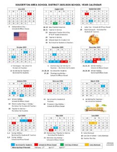 Souderton Area School District calendar