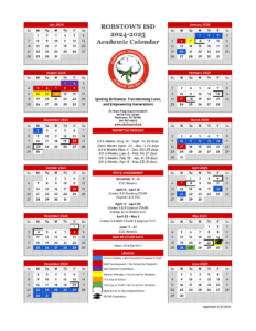 robstown isd school calendar 24-25