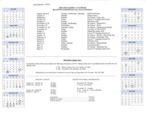 BLUFFTON EXEMPTED VILLAGE SCHOOLS