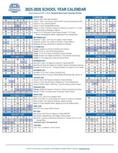 Bexley Schools calendar