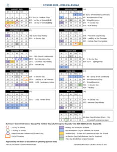 CCSD93 SCHOOL CALENDAR