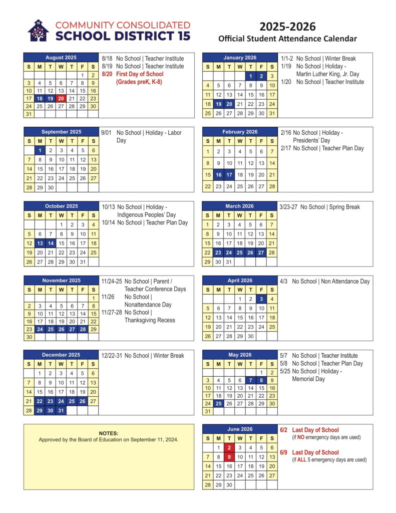 Community Consolidated School District 15