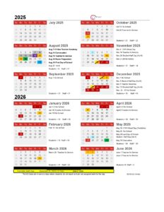 Cumberland Valley School District calendar