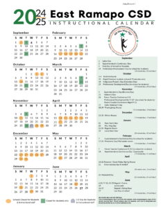 East Ramapo CSD calendar 25-26