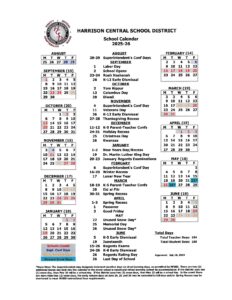 HARRISON CENTRAL SCHOOL DISTRICT