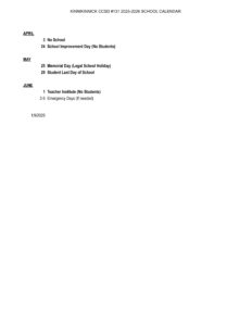 KINNIKINNICK School District 131