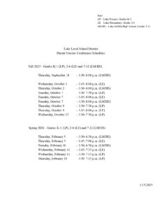Lake Local School District, 2