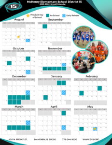 McHenry Elementary School District 15 calendar