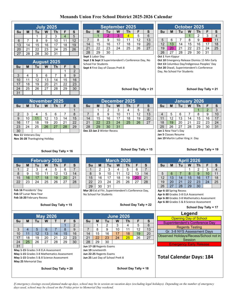 Menands Union Free School District