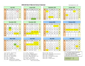 North Merrick School Calendar