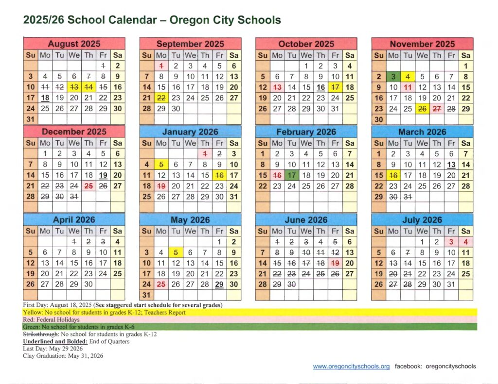 Oregon City Schools 1
