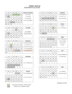 PLEASANTVILLE UFSD calendar