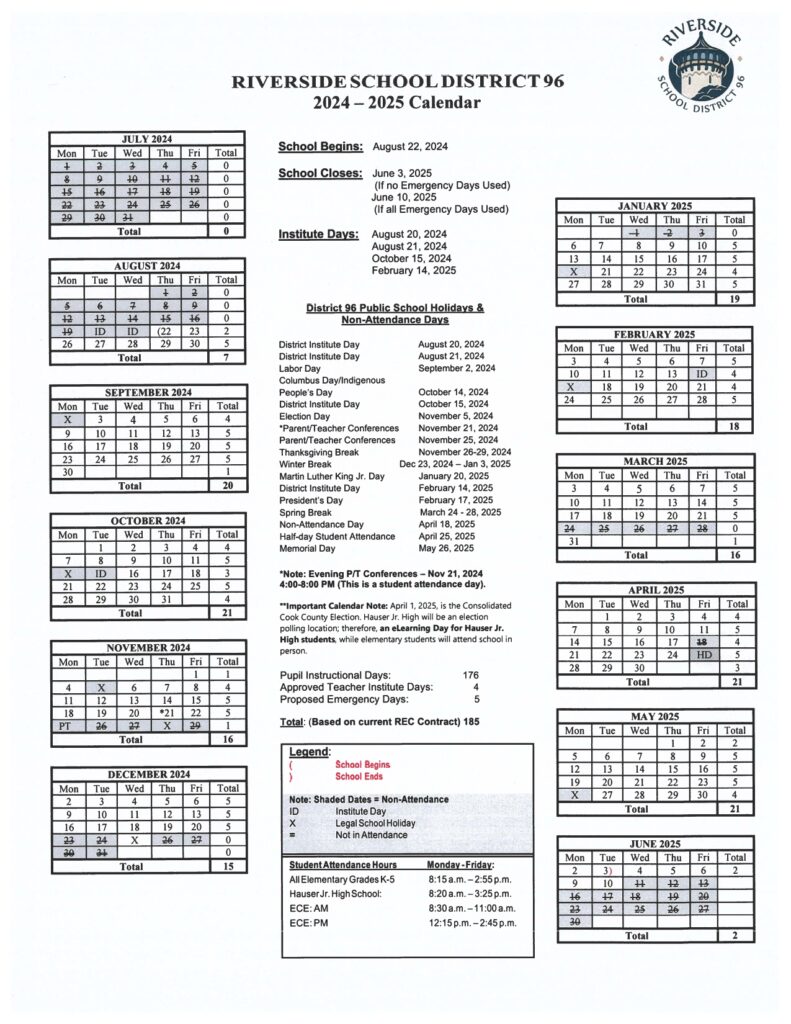 RIVERSIDE SCHOOL DISTRICT 96, 1