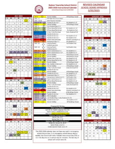 Radnor Township School District calendar