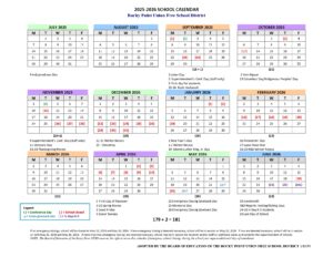 Rocky Point UFSD calendar