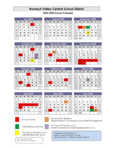 rondout valley csd calendar