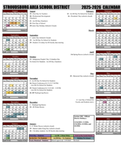 Stroudsburg Area School District 25-26 pdf