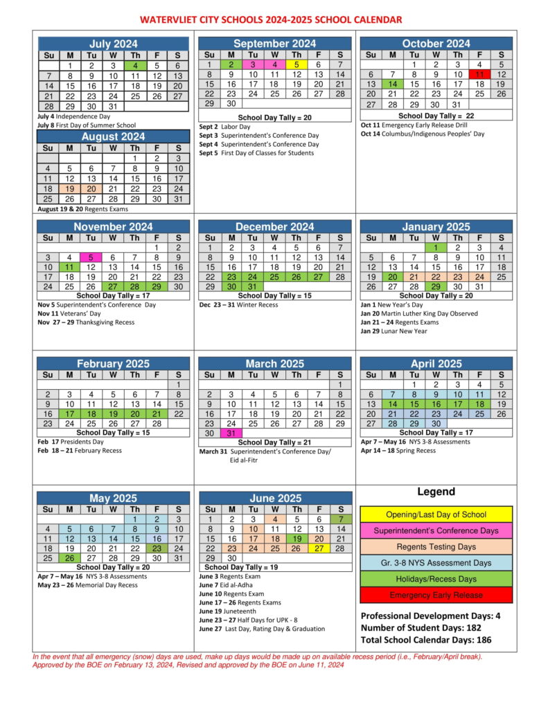 WATERVLIET CITY SCHOOLS
