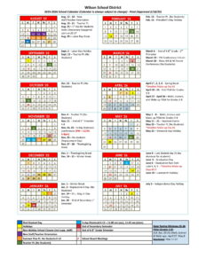 Wilson School District CALENDAR 25-26